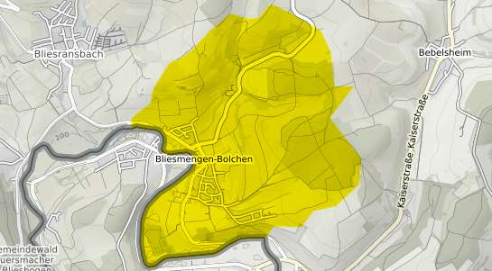 Immobilienpreisekarte Mandelbachtal Bliesmengen Bolchen